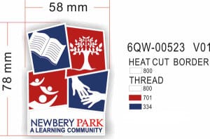 newbery_park_embroidered_patch