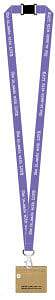 printed polyester lanyard