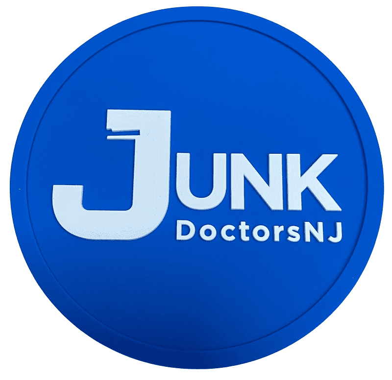A blue circular PVC custom drink coaster with a whitee embossed logo on one side.