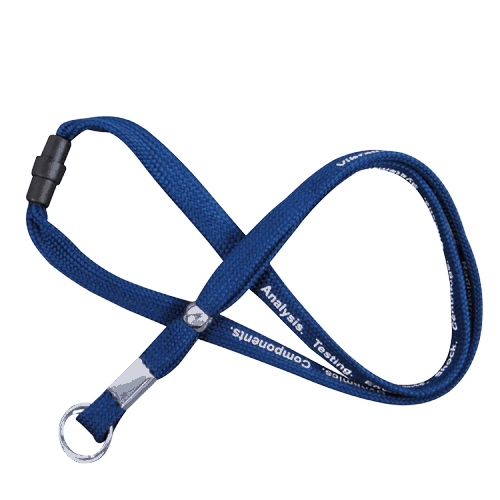 Custom tube lanyards