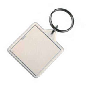 ACYRL-48 is a square blank acrylic keying with an averall size of 4cm x 4cm which can have your own printed artwork or design inserted inside.