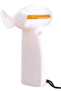 White LED message fan in switched off mode.